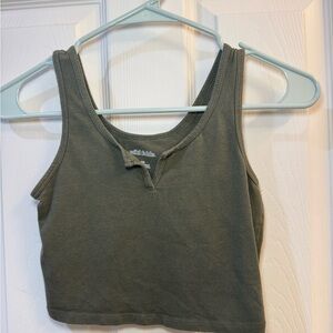 Wild Fable Olive Tank Top